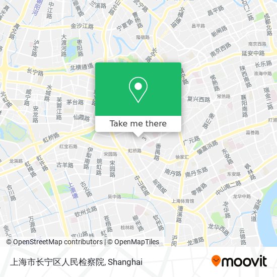 上海市长宁区人民检察院 map