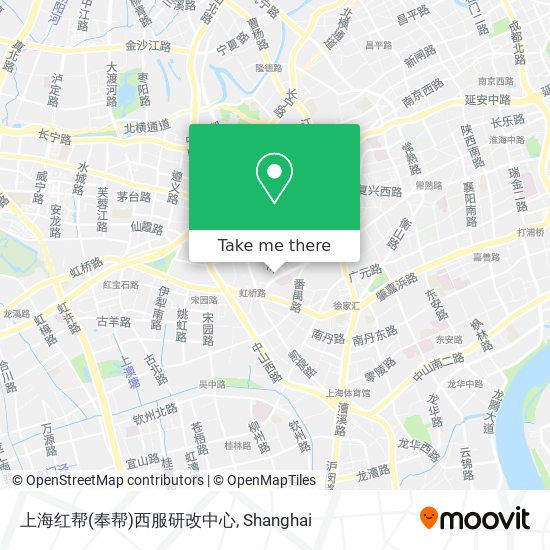 上海红帮(奉帮)西服研改中心 map
