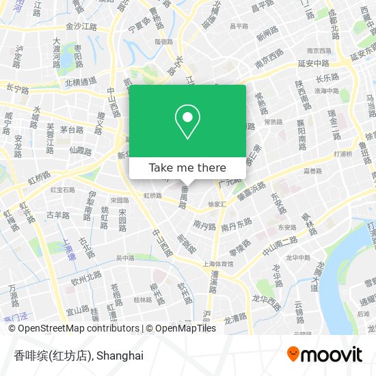 香啡缤(红坊店) map