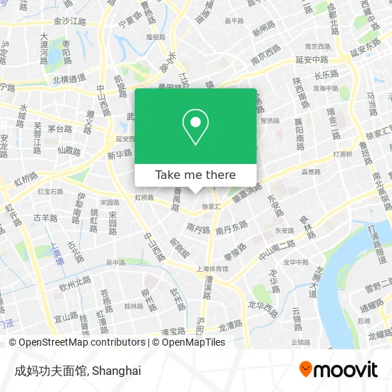 成妈功夫面馆 map