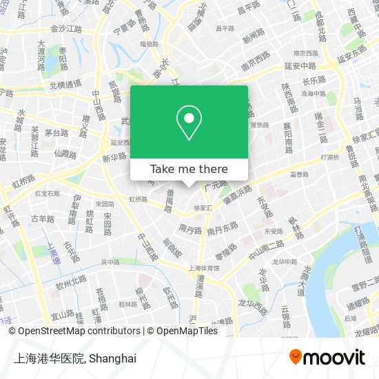 上海港华医院 map