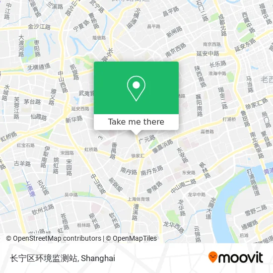 长宁区环境监测站 map