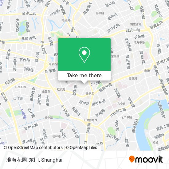 淮海花园-东门 map