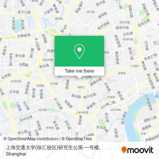 上海交通大学(徐汇校区)研究生公寓-一号楼 map