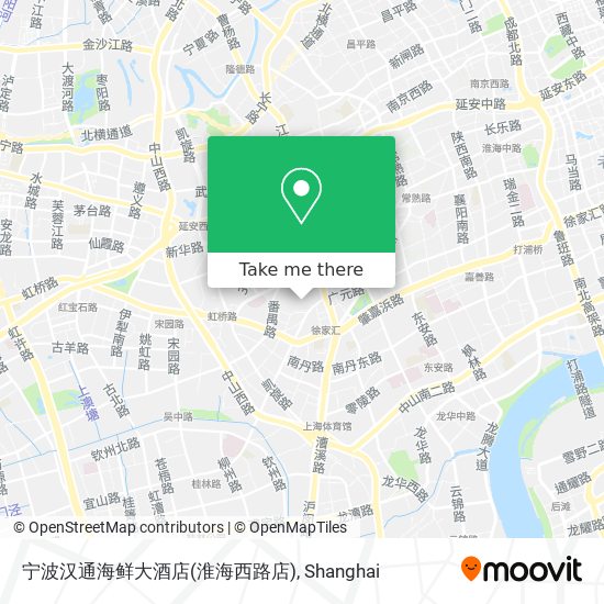 宁波汉通海鲜大酒店(淮海西路店) map