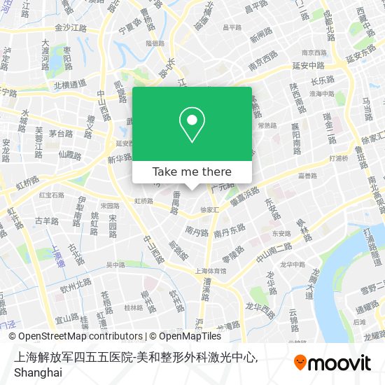 上海解放军四五五医院-美和整形外科激光中心 map