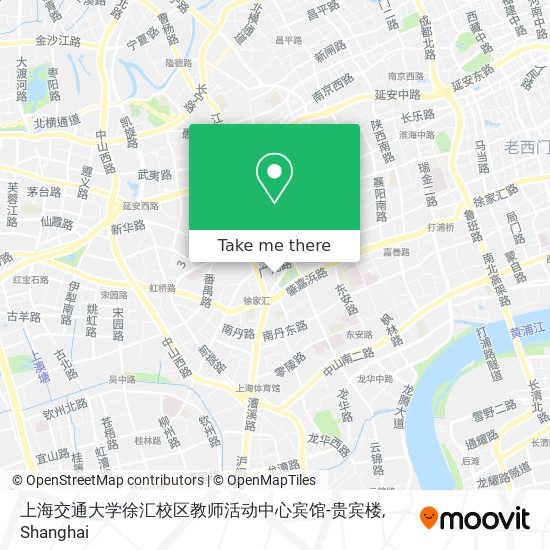 上海交通大学徐汇校区教师活动中心宾馆-贵宾楼 map