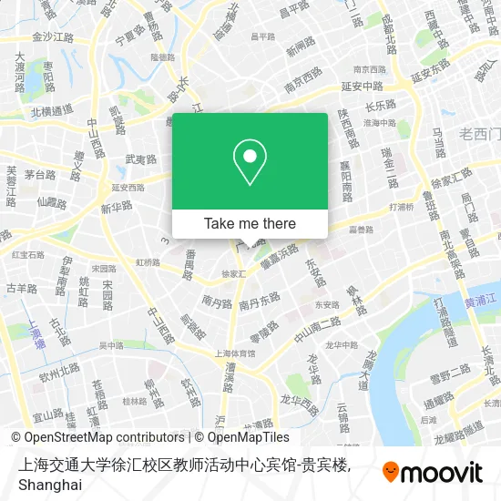 上海交通大学徐汇校区教师活动中心宾馆-贵宾楼 map