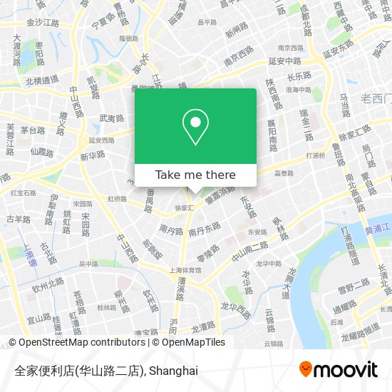 全家便利店(华山路二店) map