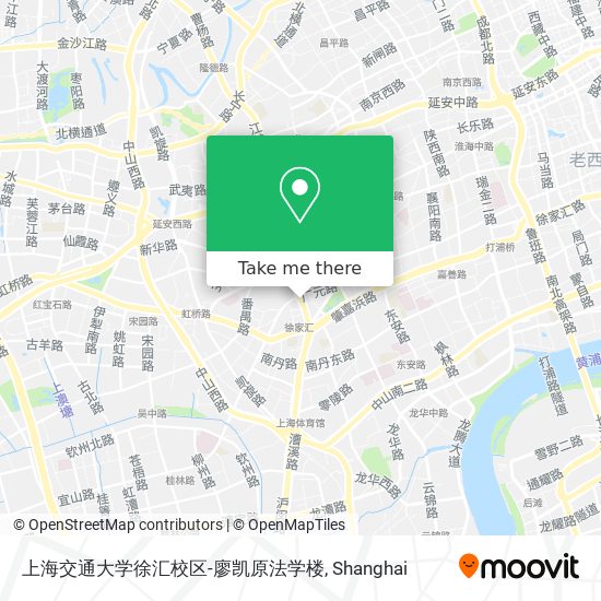上海交通大学徐汇校区-廖凯原法学楼 map