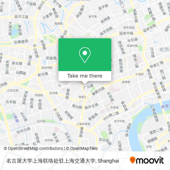 名古屋大学上海联络处驻上海交通大学 map