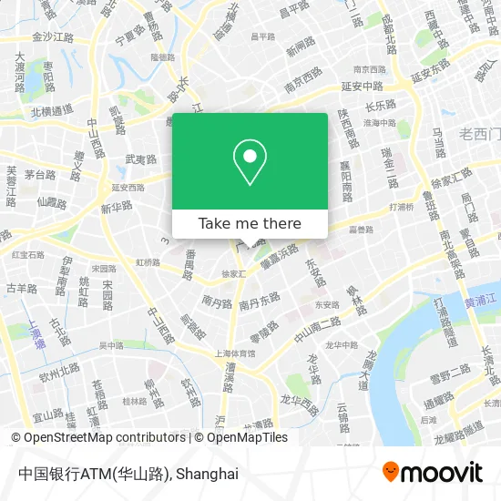中国银行ATM(华山路) map