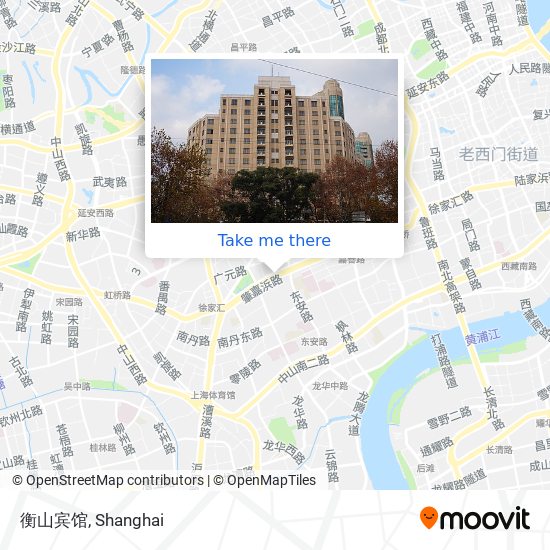 衡山宾馆 map