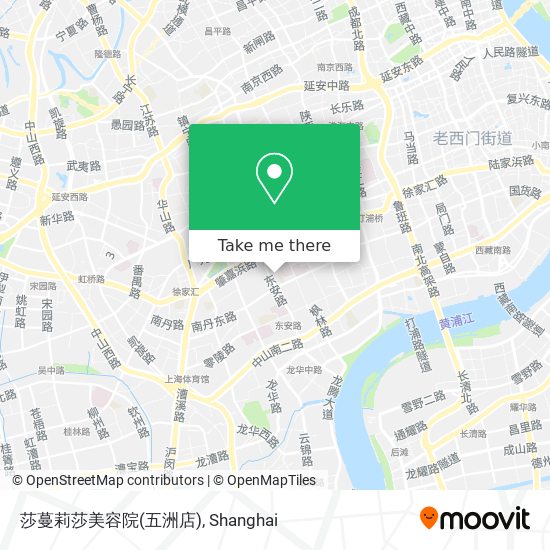 莎蔓莉莎美容院(五洲店) map