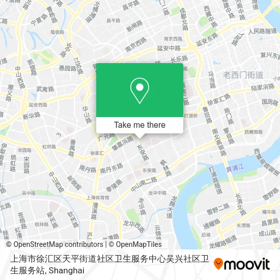 上海市徐汇区天平街道社区卫生服务中心吴兴社区卫生服务站 map