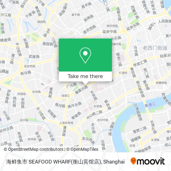 海鲜鱼市 SEAFOOD WHARF(衡山宾馆店) map