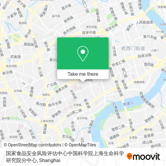 国家食品安全风险评估中心中国科学院上海生命科学研究院分中心 map