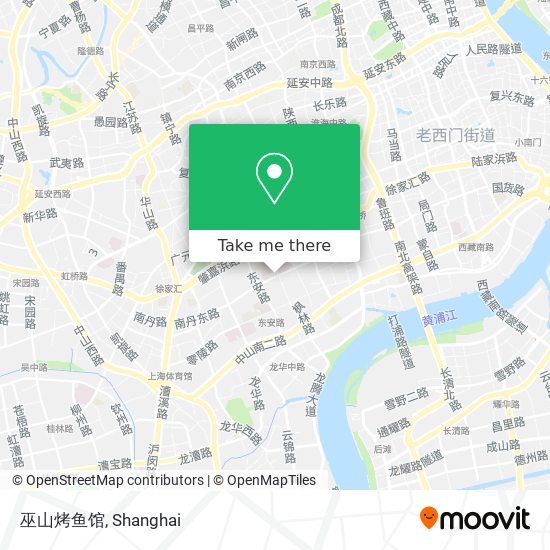 巫山烤鱼馆 map