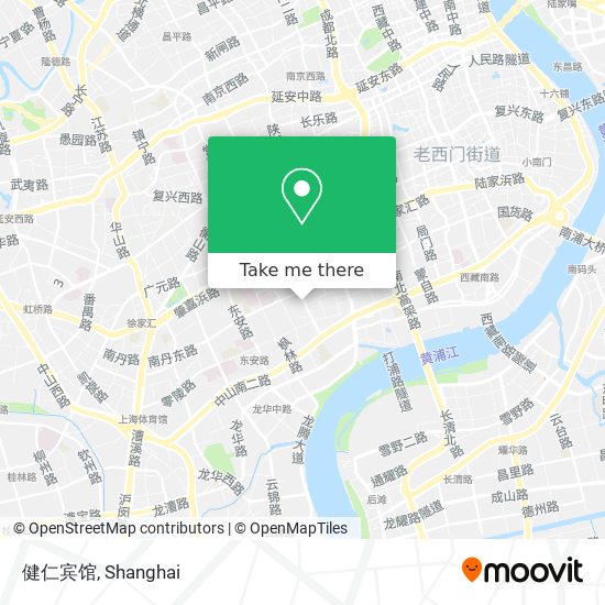 健仁宾馆 map