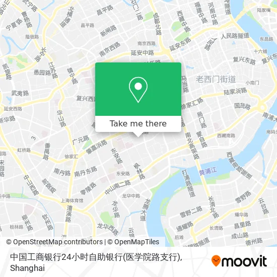 中国工商银行24小时自助银行(医学院路支行) map