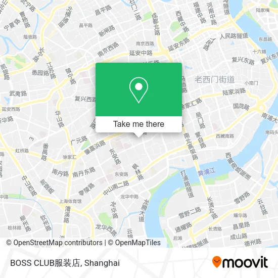 BOSS CLUB服装店 map