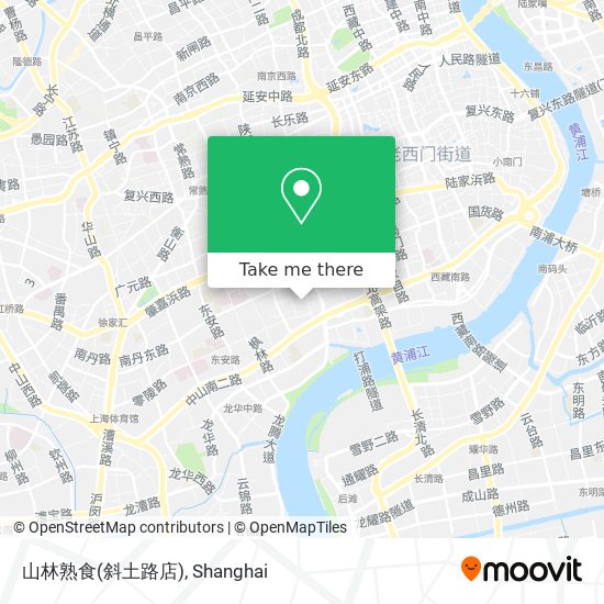 山林熟食(斜土路店) map