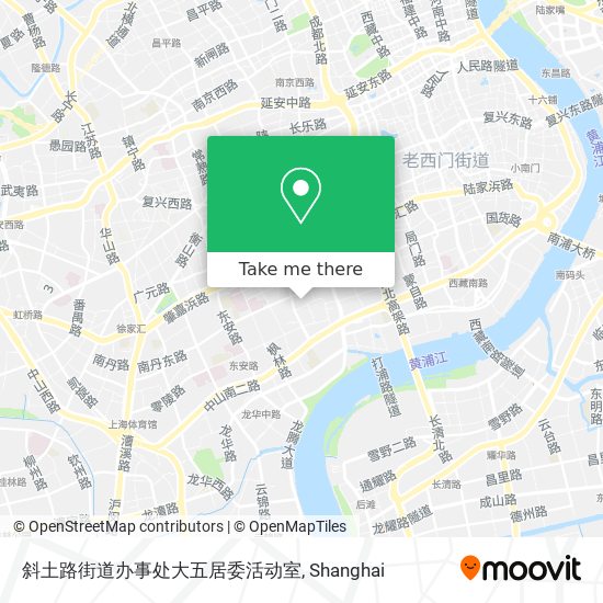 斜土路街道办事处大五居委活动室 map