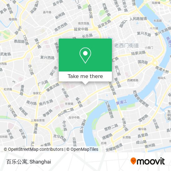 百乐公寓 map