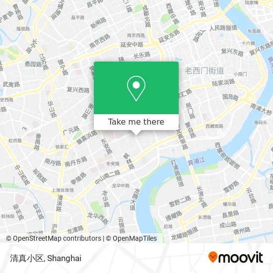 清真小区 map