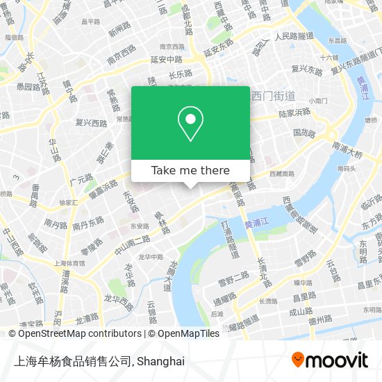 上海牟杨食品销售公司 map