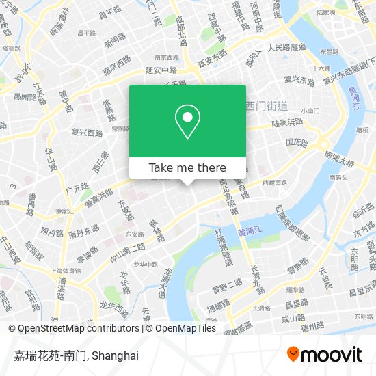 嘉瑞花苑-南门 map