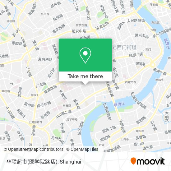 华联超市(医学院路店) map