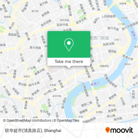 联华超市(清真路店) map