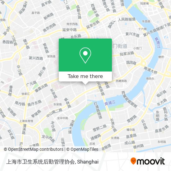 上海市卫生系统后勤管理协会 map