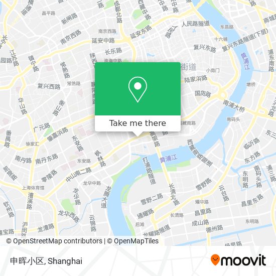 申晖小区 map