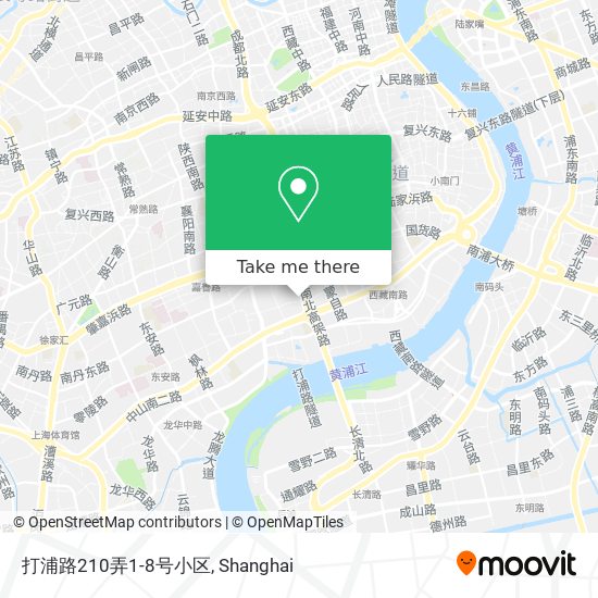 打浦路210弄1-8号小区 map