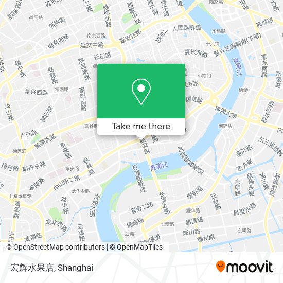 宏辉水果店 map