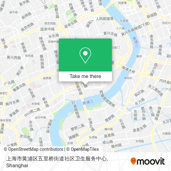 上海市黄浦区五里桥街道社区卫生服务中心 map
