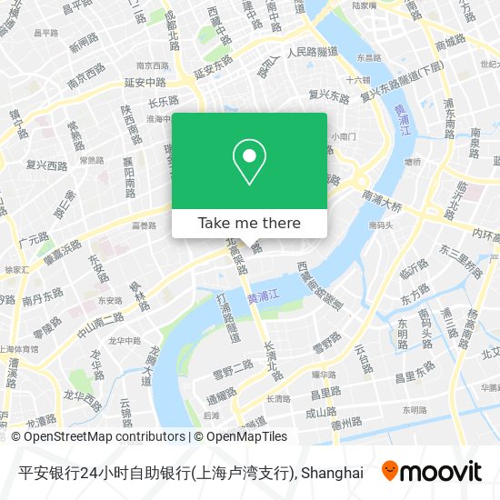 平安银行24小时自助银行(上海卢湾支行) map
