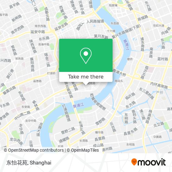 东怡花苑 map