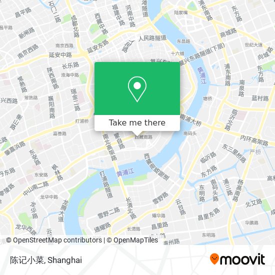 陈记小菜 map