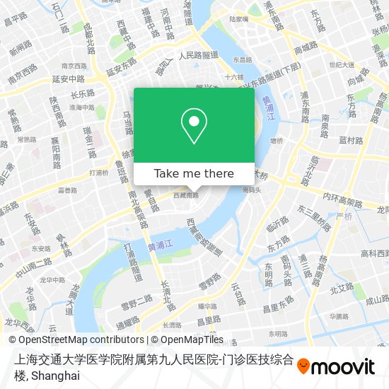 上海交通大学医学院附属第九人民医院-门诊医技综合楼 map