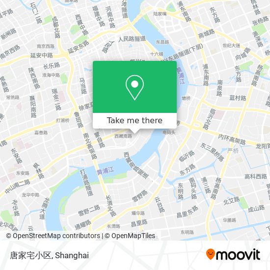 唐家宅小区 map