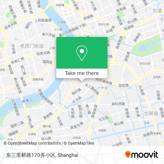 东三里桥路170弄小区 map