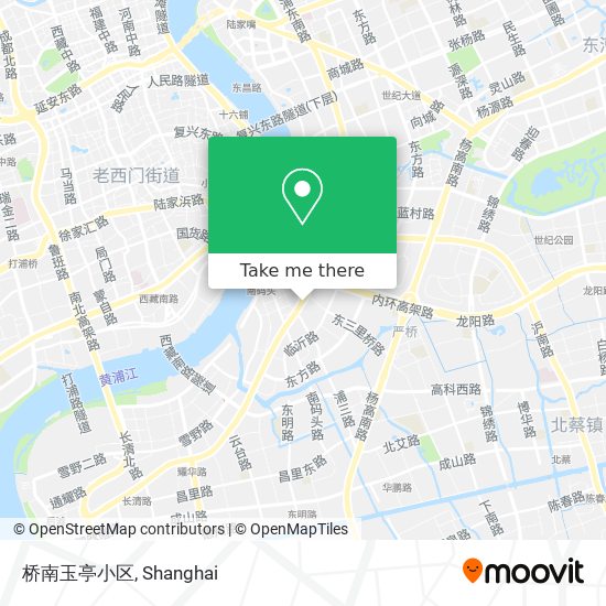 桥南玉亭小区 map