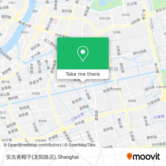 安吉黄帽子(龙阳路店) map