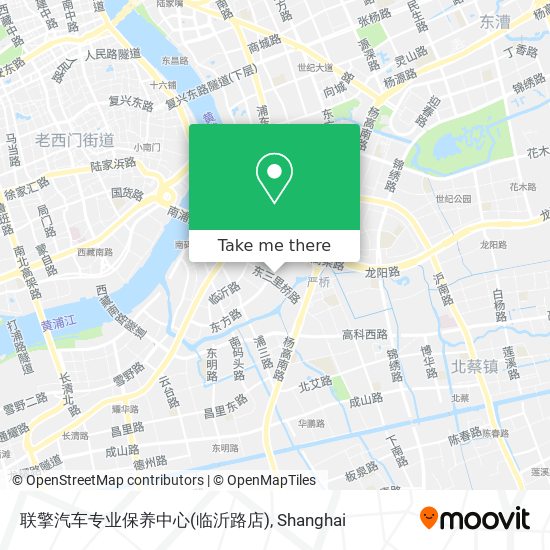 联擎汽车专业保养中心(临沂路店) map