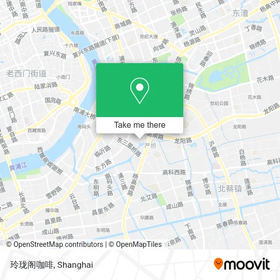 玲珑阁咖啡 map
