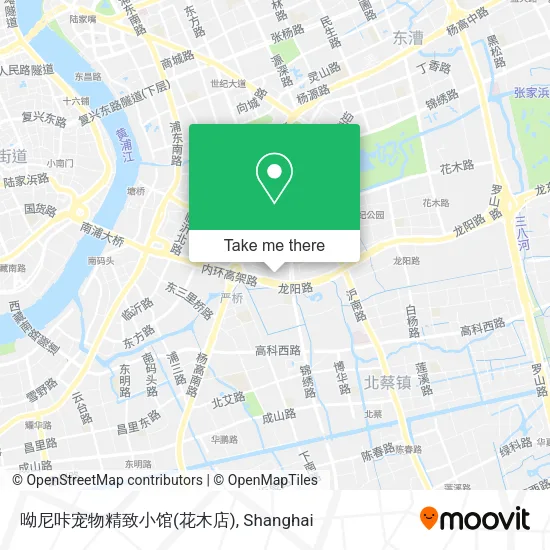 呦尼咔宠物精致小馆(花木店) map