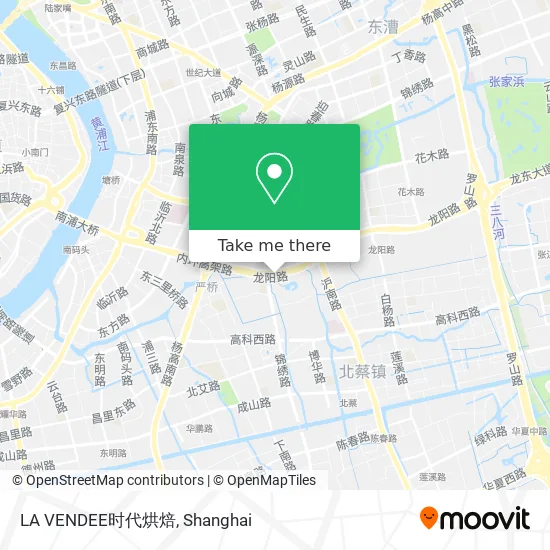 LA VENDEE时代烘焙 map